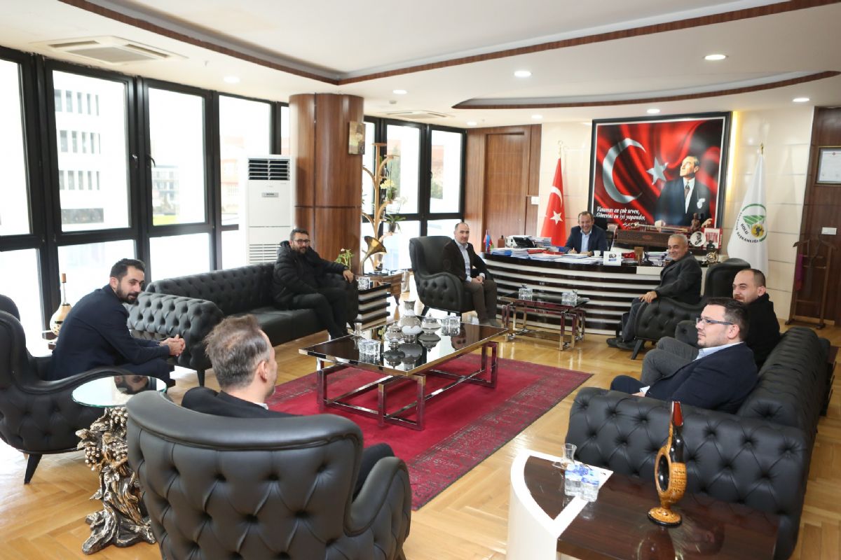 BGC’DEN BAŞKAN ÖZCAN’A ZİYARET