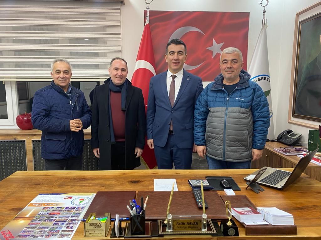 SEBEN BELEDİYE BAŞKANI BGC YÖNETİMİYLE BULUŞTU