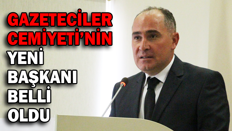 BOLU GAZETECİLER CEMİYETİ, YENİ BAŞKANINI SEÇTİ