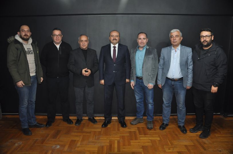 FATİH METİN BGC YÖNETİMİYLE BULUŞTU