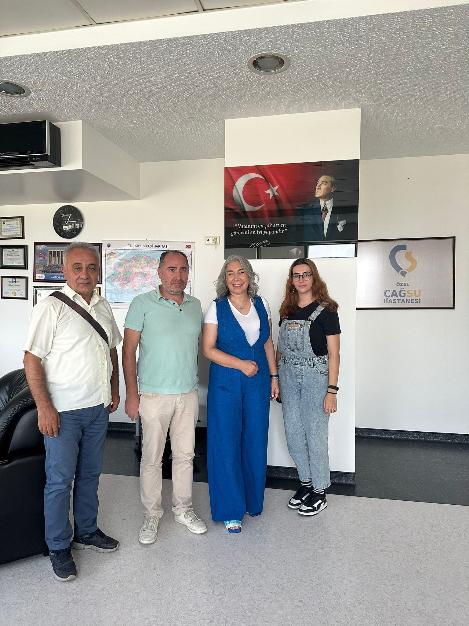 FATMA DEMİR'E TAZİYE ZİYARETİNDE BULUNDUK