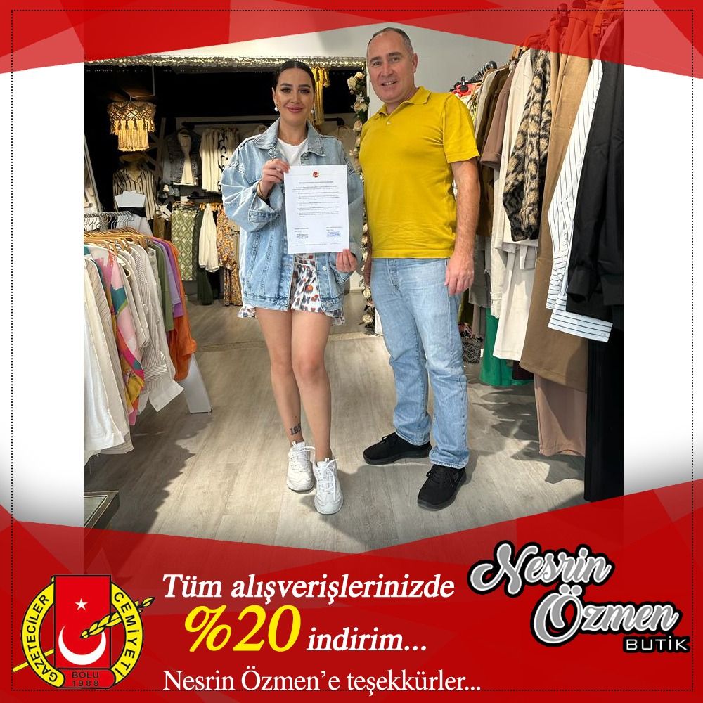 Nesrin Özmen Butik tarafından % 20 indirim