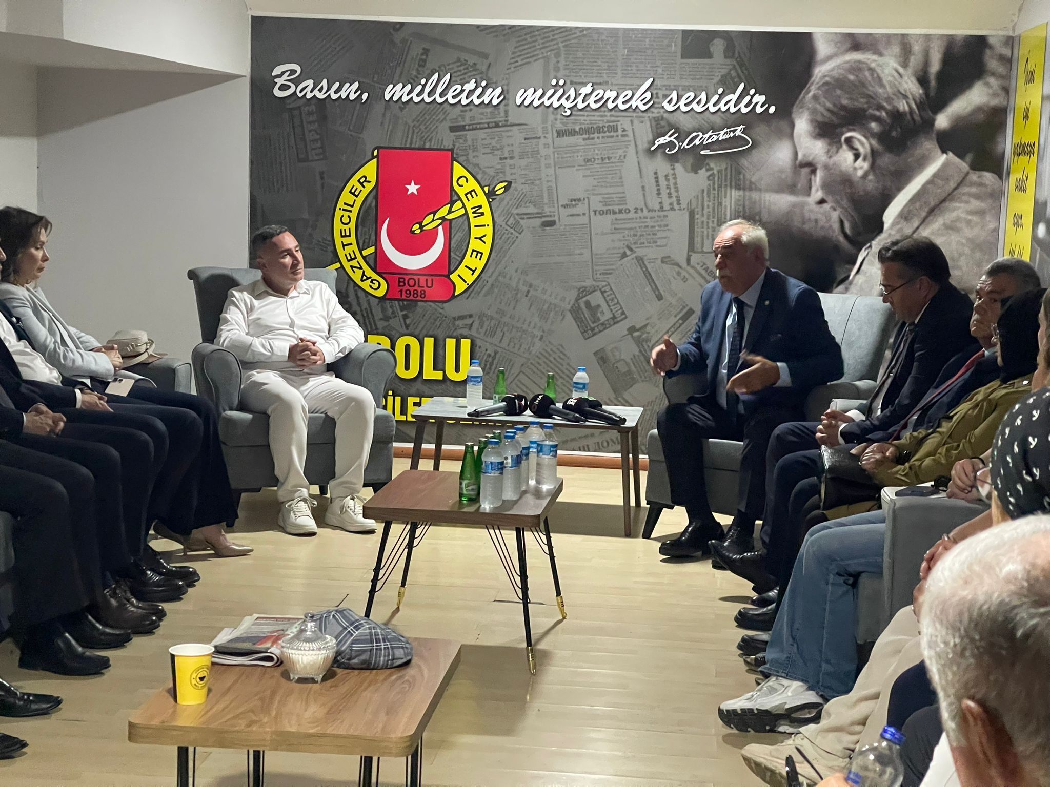 İYİ PARTİ HEYETİ BGC'Yİ ZİYARET ETTİ