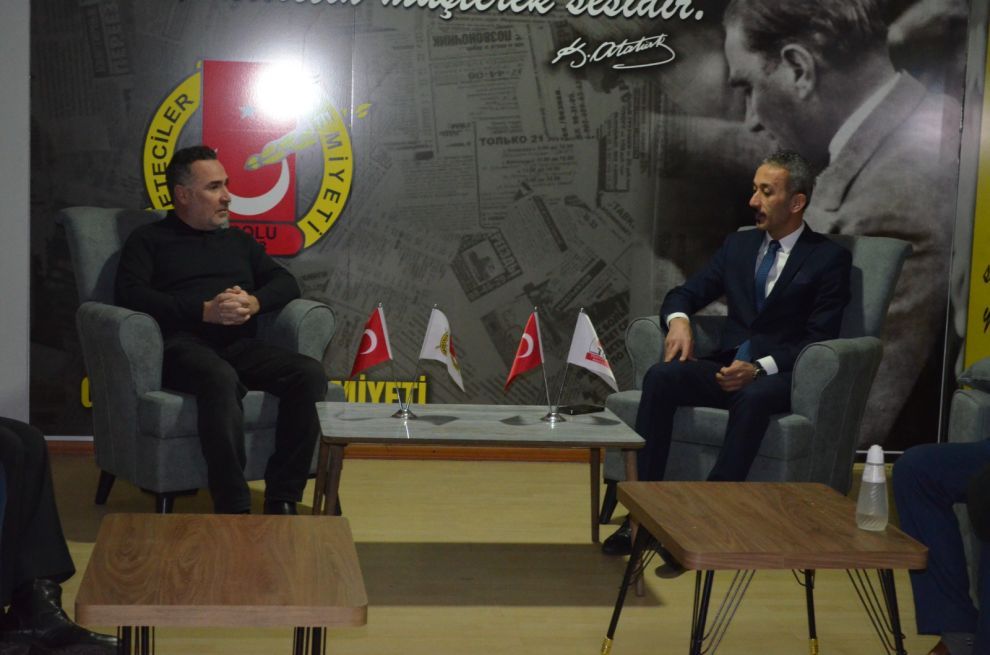 Şoförler Odası Başkan Adayı Öztürk’ten Gazeteciler Cemiyeti’ne ziyaret