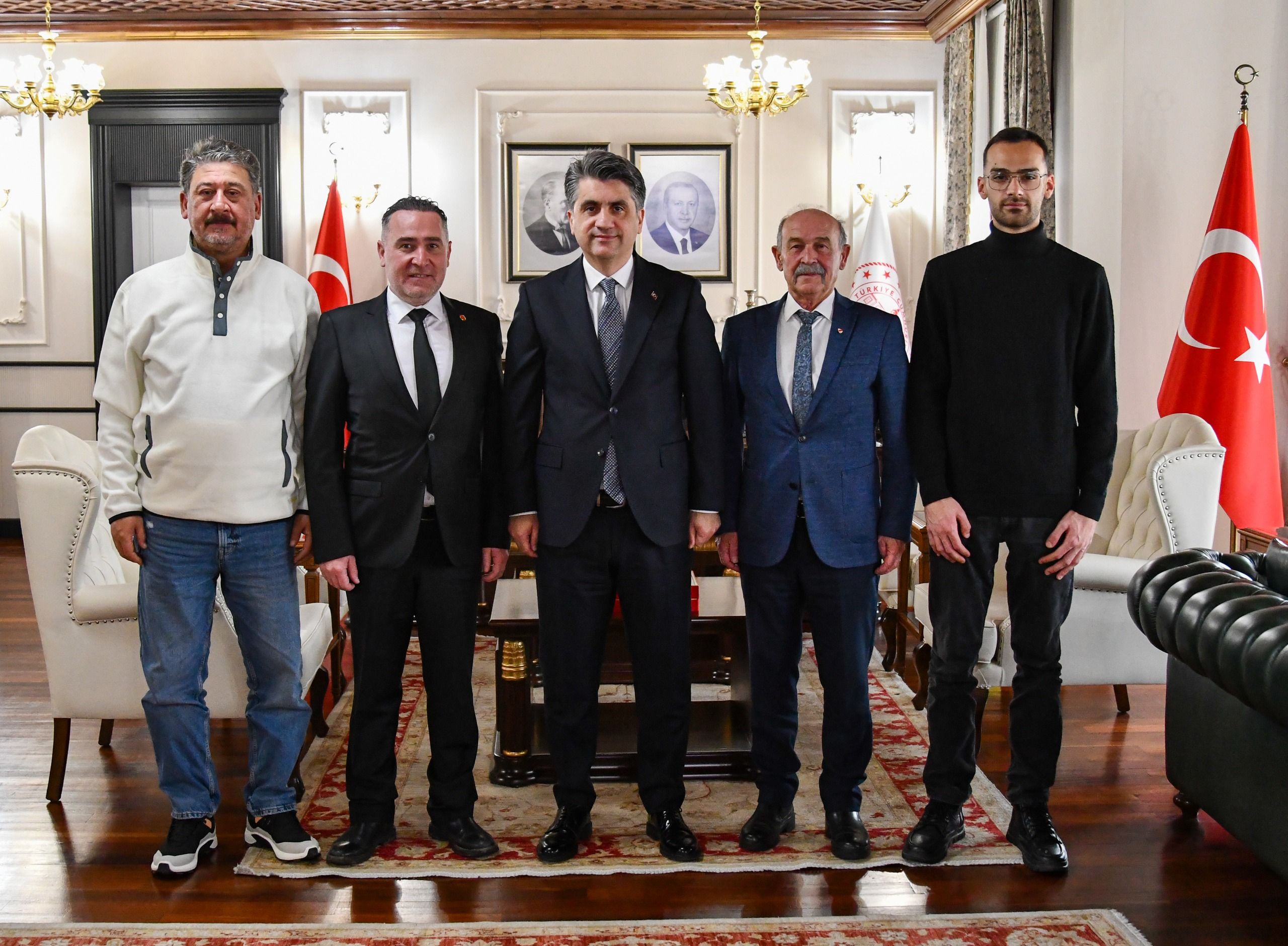 Bolu Gazeteciler Cemiyeti’nden Vali Aydın’a Ziyaret