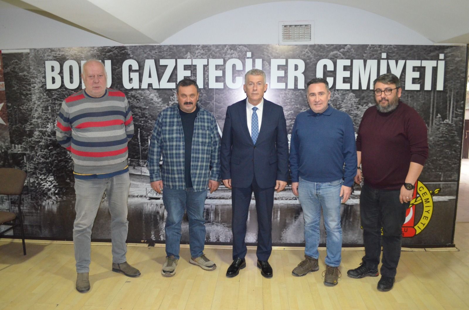 Basın İlan Kurumu Sakarya Bölge Müdürü Çorbacı’dan Bolu Gazeteciler Cemiyeti’ne Ziyaret
